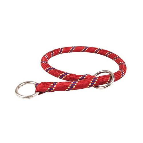 Zolux NYLON CHOKE COLLAR 65CM RED