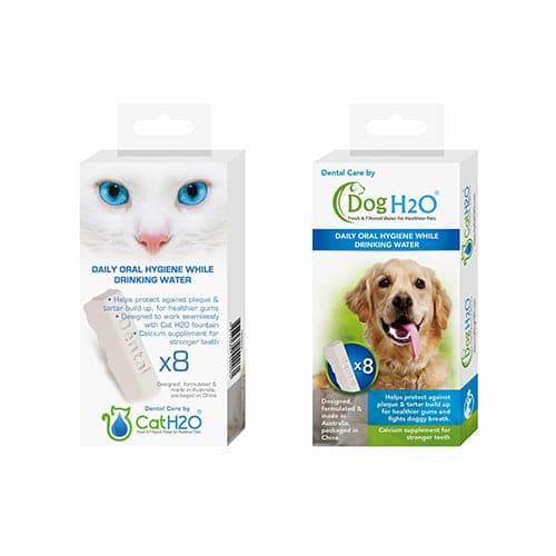 Cat H2O & Dog DENTAL CARE 8PK