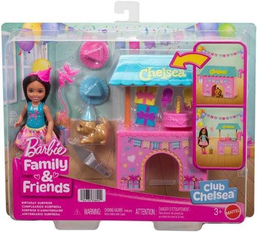 Barbie | Club Chelsea Surprise Birthday Party Playset