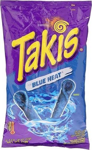 Takis | Blue Heat Chilli Flavored Tortilla Chips 310g