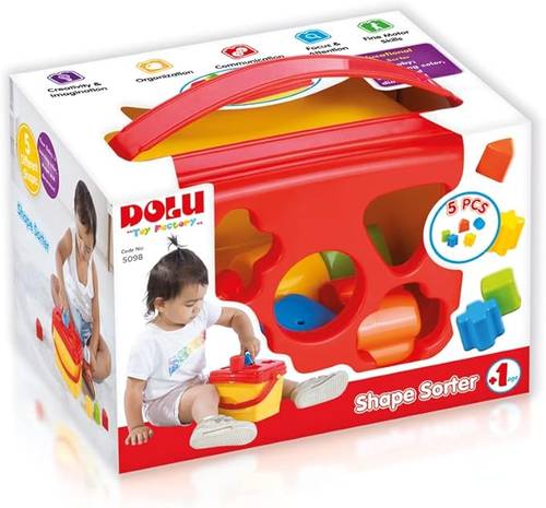 دلو فرز الأشكال 