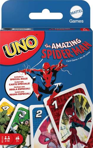 Uno The Spider Man Card Game 