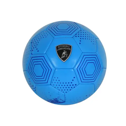 blue Lamborghini soccer ball