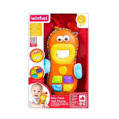 winfun| Mobile phone with a funny face