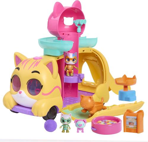 Disney Junior SuperKitties Purr 'N' Go Playset Lights & Sounds