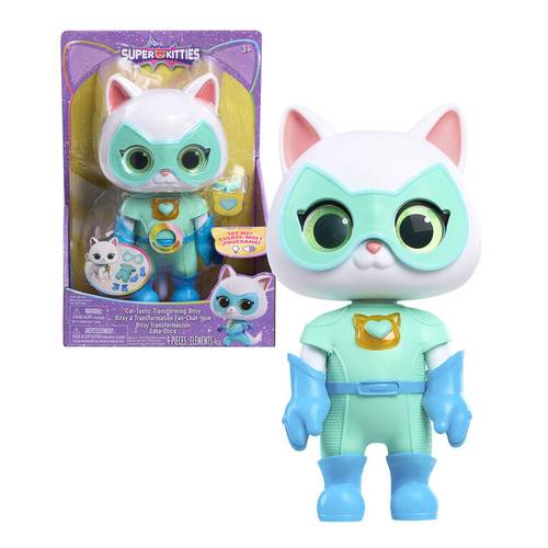 Disney Junior SuperKitties Cat-Tastic Transforming Bitsy - Interactive Electronic 