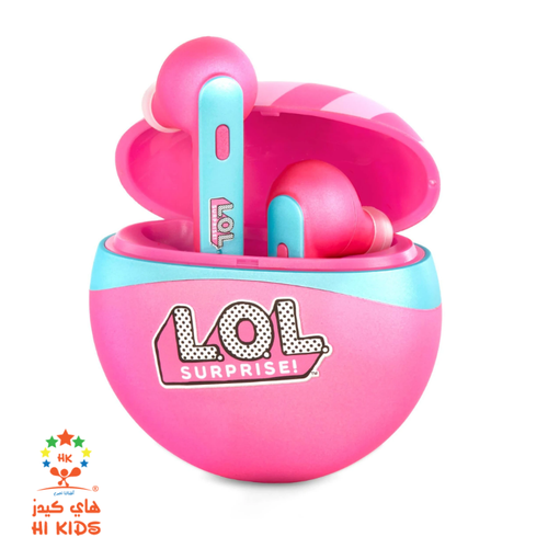 LOL Surprise | Wireless Earbuds for Kids w/ 3D Stereo Sound & Built-in Mic