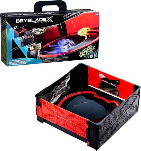 Beyblade BBX Clash and Carry Arena Portatile
