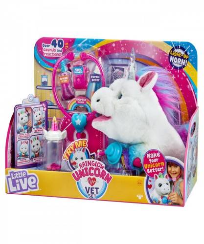 Little Live : PETS Rainglow Unicorn Vet Set 