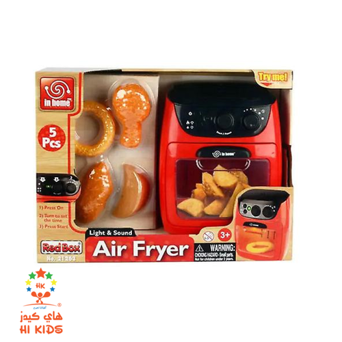 Red box | Light and Sound Air Fryer Playset