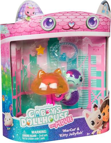 Gabby's Dollhouse | The Movie MerCat and Kitty Jellyfish