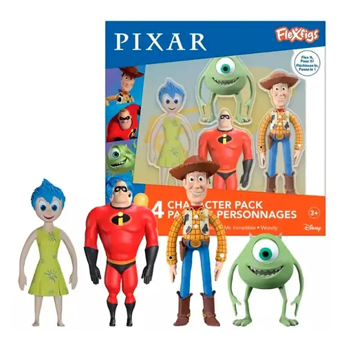 FleXfigs Pixar 4 Character Pack