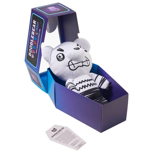 Deddy Bears | Plush In Coffin LARGE- DOODLEBEAR 