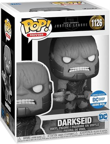 Funko Pop |  Movies Justice League Darkseid Black/White Bundled 