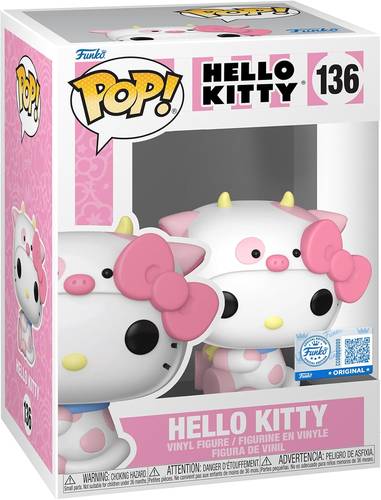 Funko Pop | Sanrio Hello Kitty  In Cow Cosplay Vinyl Figure 
