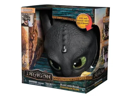 Dragons | Movie Bland and Roar Toothless Mask