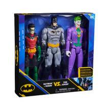 DC Comics Batman en Robin vs The Joker actiefiguren  30 cm
