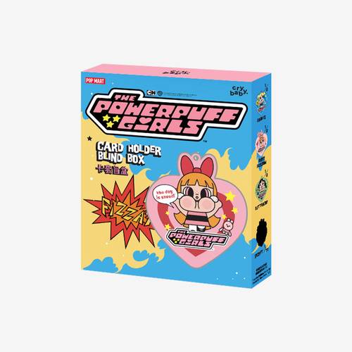 POP MART | فتيات القوةCRYBABY × - سلسلة حافظة البطاقات (صندوق مفاجآت)