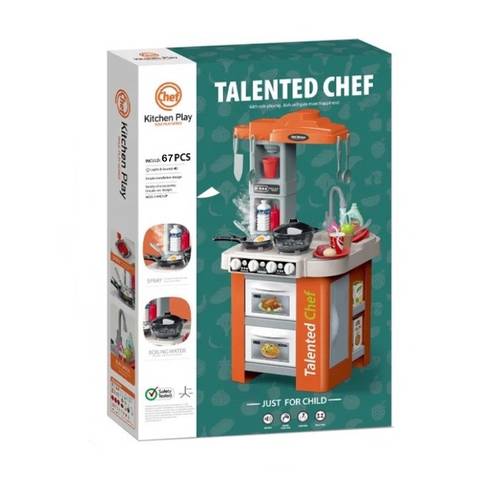 Talented Chef Kitchen Game - 67 Pieces 