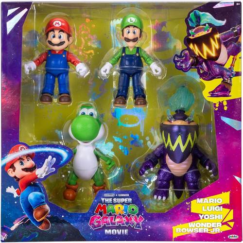 Super Mario |  Galaxy Movie - Action Figure Multipack