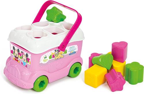 Clementoni | Baby Minnie Shape Sorter Bus 