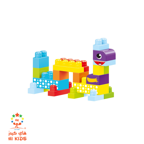 دولو | مكعبات كبيرة 100 قطعة
