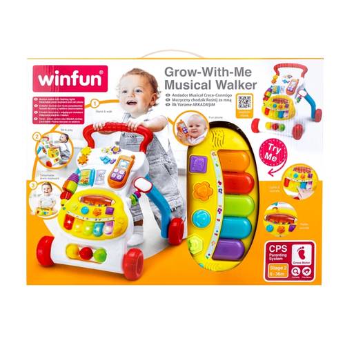 winFun | Educational walker with detachable mobile phone