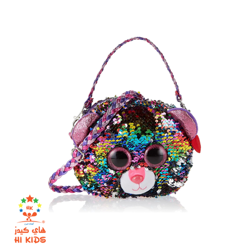  Ty Beanie | TY FASHION SEQUIN LEOPARD DOTTY PURSE