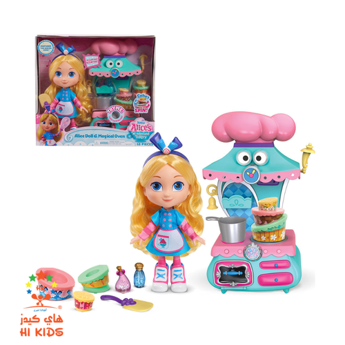  Alice's Wonderland | Bakery 10 Inch Alice and Magical Oven Playset with Doll and Accessories