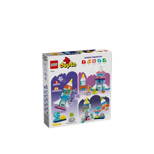 LEGO | DUPLO 3 in 1 Space Shuttle Adventure Rocket Ship Building Set