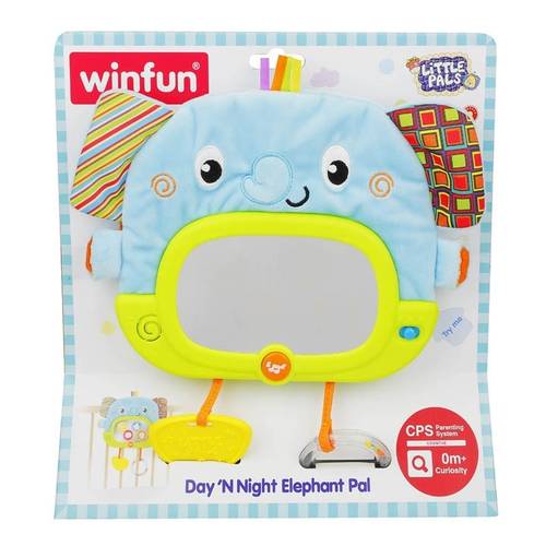 Winfun | Fun Elephant Mirror Day & Night with Sound & Light Effects