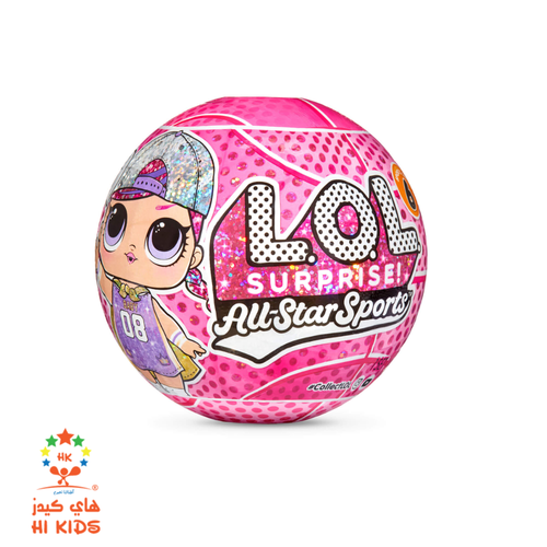 LOL Surprise | All-Star B.B.s Sports Sparkly Basketball Series with 8 Surprises