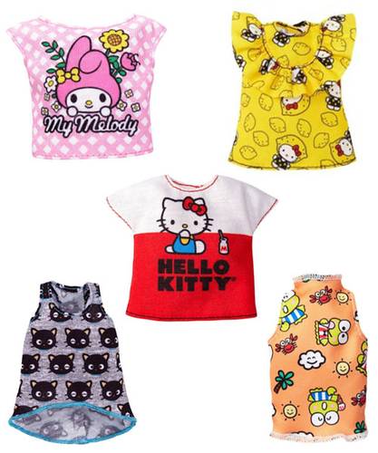 Barbie Fashion : Hello Kitty Top for Dolls 