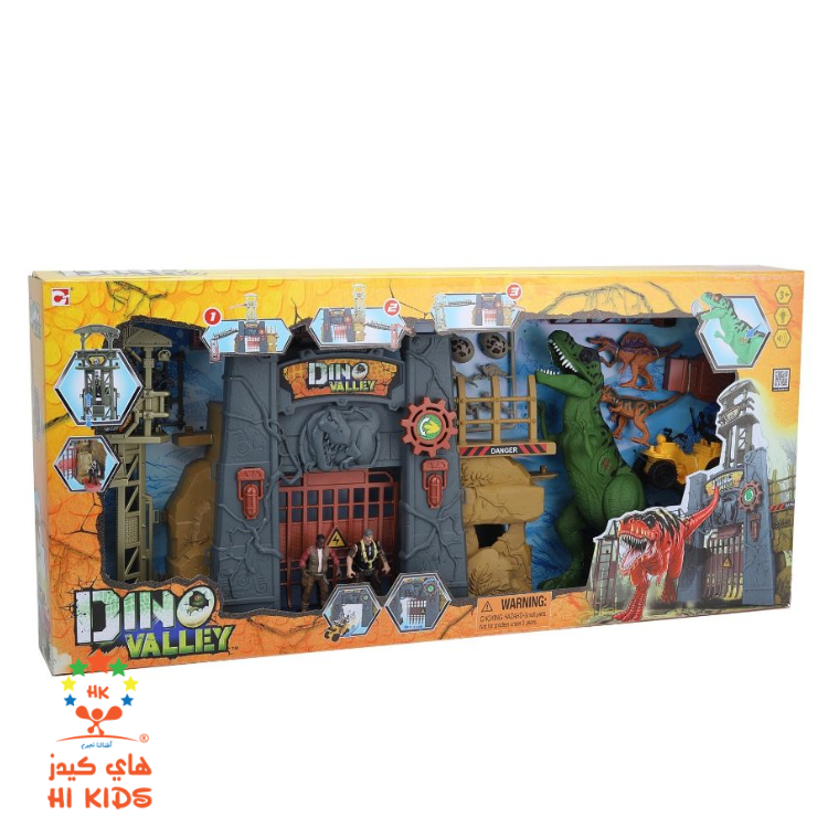 دينو فالي | مجموعة العاب برج الديناصور القوي