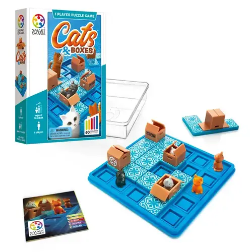 Smart Games | Cats and Boxes Puzzle Game