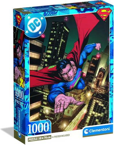 Clementoni | Superman - 1000-piece puzzle