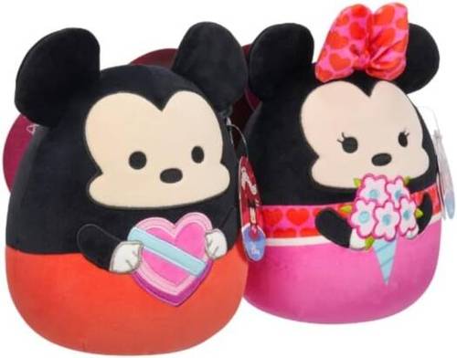 Squishmallows | Mickey Mouse - A pair of Disney Mickey and Minnie dolls