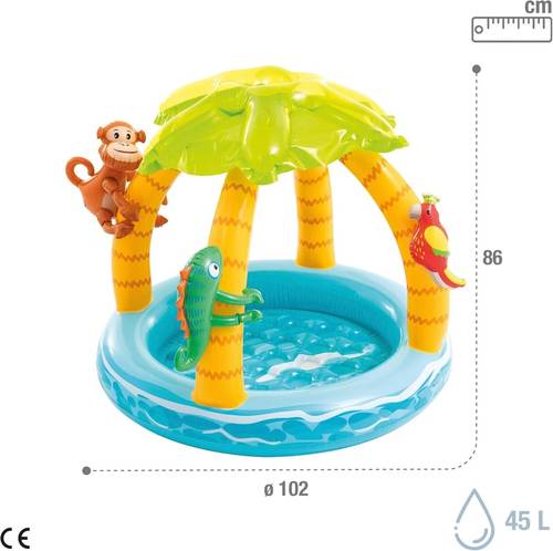 Intex Wet Set Collection Tropical Island Baby Pool