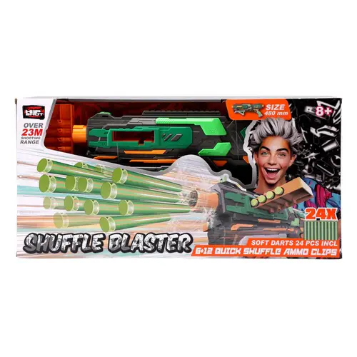 Hip Shot |  Shuffle Blasterwith x24 Darts
