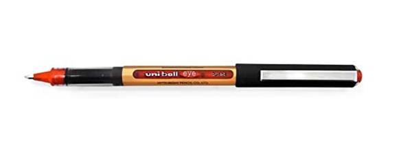 قلم يوني بول Eye  ،قلم حبر سائل ،أحمر لون الحبر ،0.10 مم ،رأس حبر كروية UB-150-10