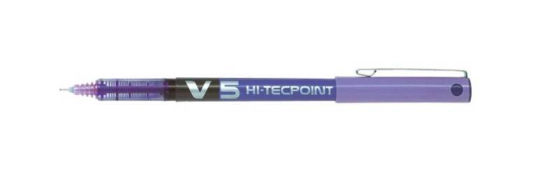 قلم حبر سائل ،بنفسجي لون الحبر ،0.5 مم ،بايلوت تيكبوينت-HI V5