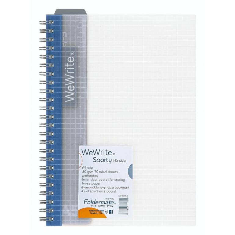 دفتر ملاحظات WeWrite Sporty A5 size