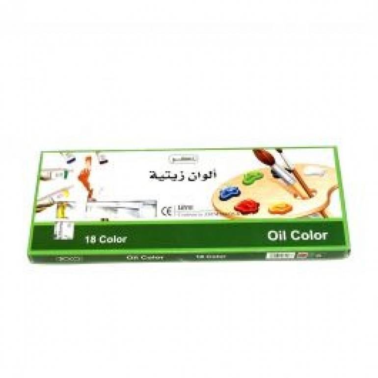  ألوان زيتية روكو Oil 18 color 