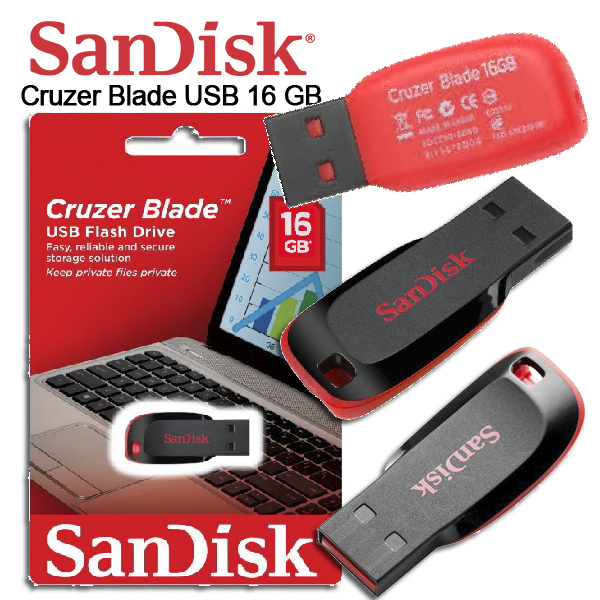 فلاش ميموري sanDisk 16GB