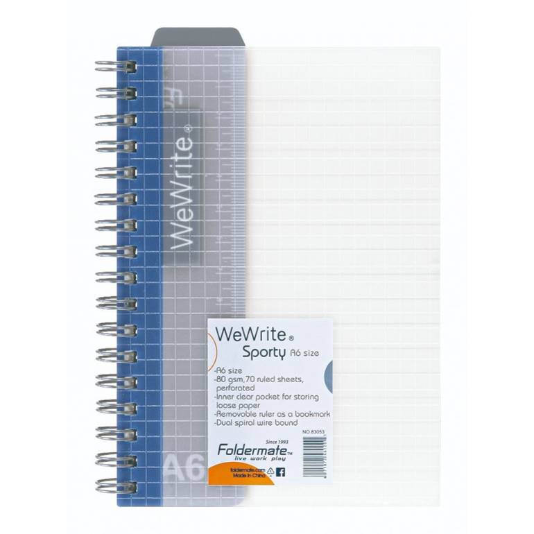 دفتر ملاحظات WeWrite Sporty A6 size