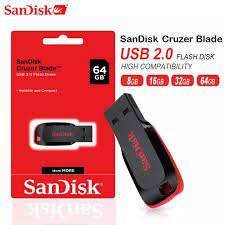 فلاش ميموري sanDisk 64GB