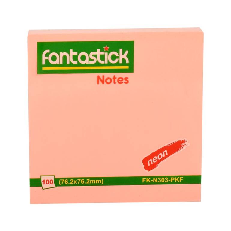ورق ملاحظات فانتاستيك 7.6سم × 7.6سم 100ورقة FK-N303-PKF
