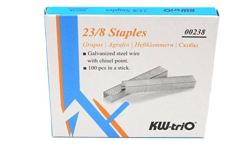 دبابيس KW-TRIO 23/8STAPLES 00238