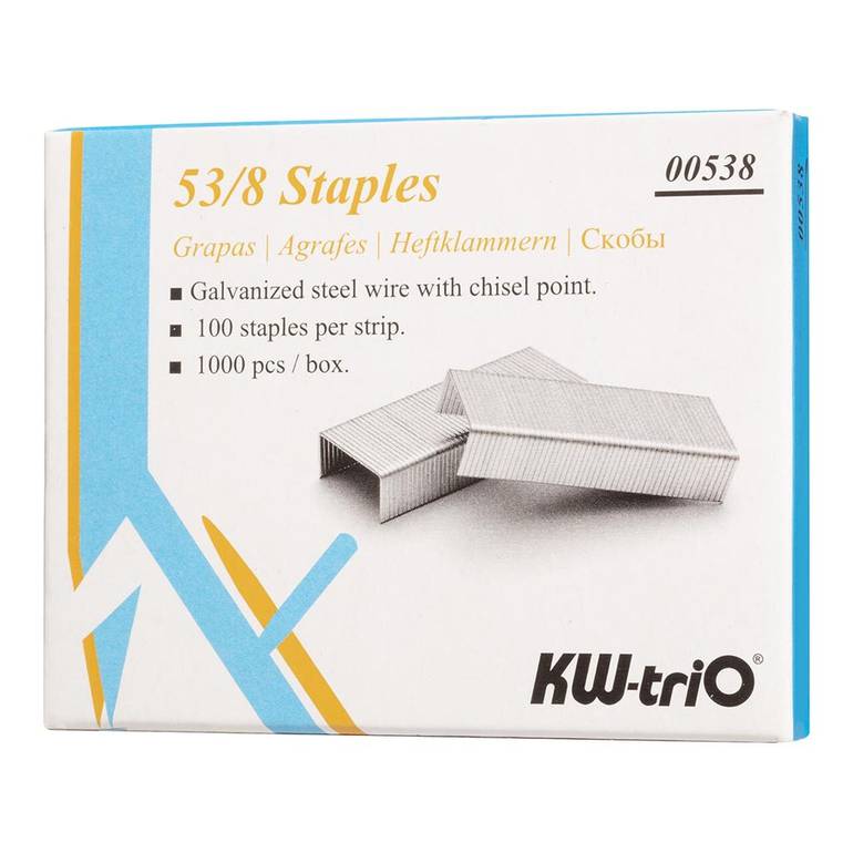 دبابيس 53/8  (00538) من KW-TRIOعدد 1000 دبوس 