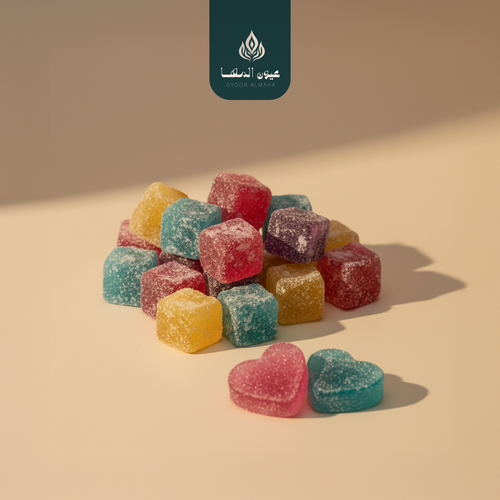 50 قطعه مستكة معطر وملون
